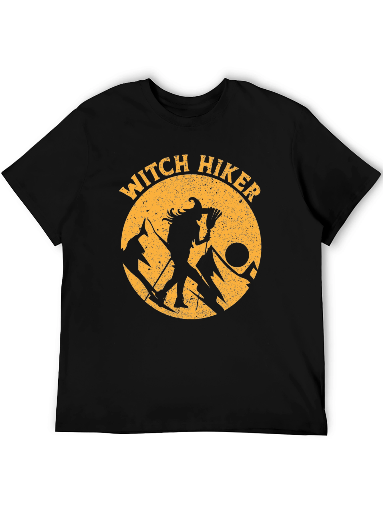 Witch Hiker Graphic Tee - Outdoor Adventure
