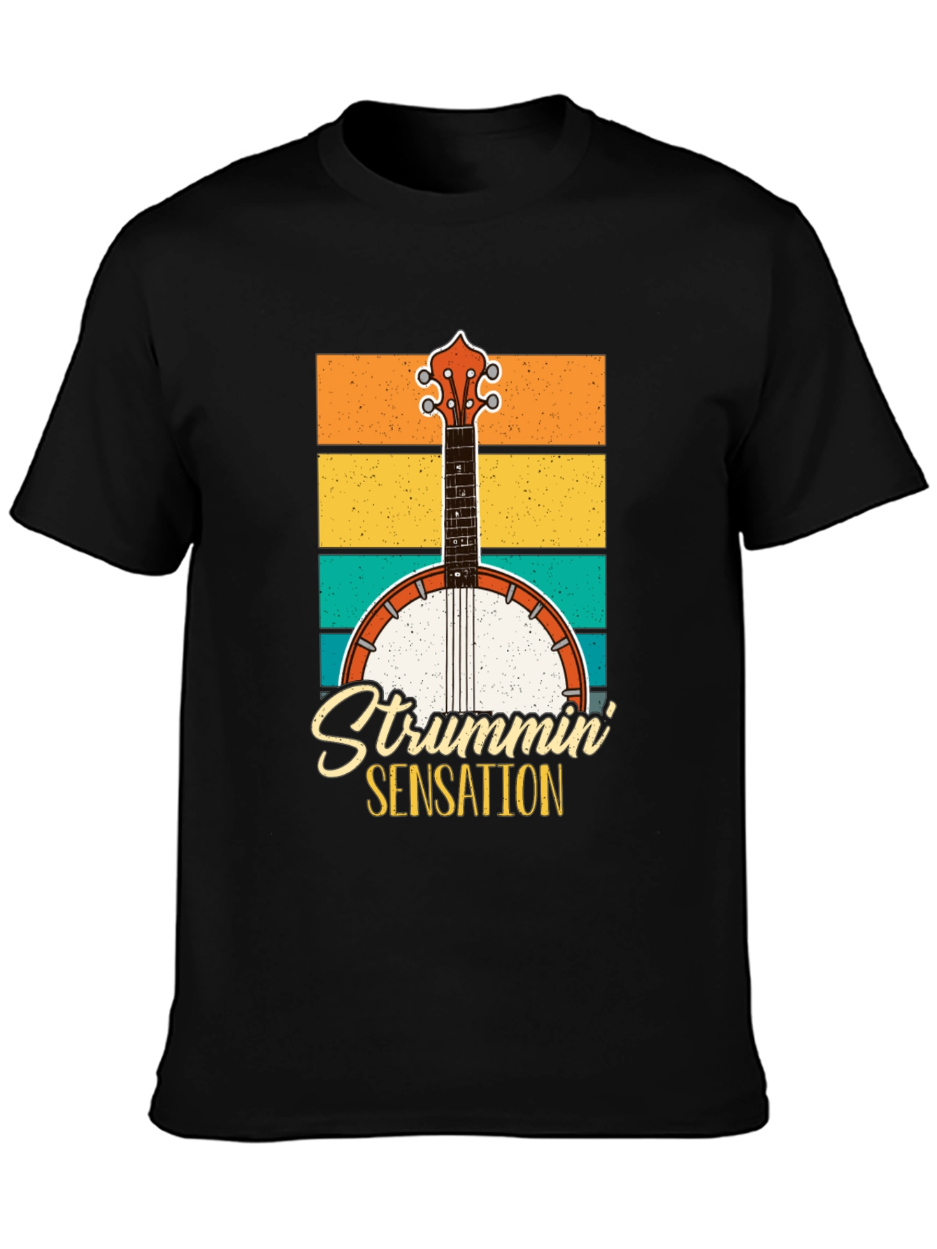 Strummin Sensation Retro Graphic Tee