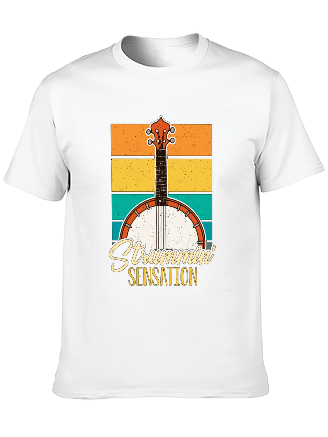 Strummin Sensation Retro Graphic Tee