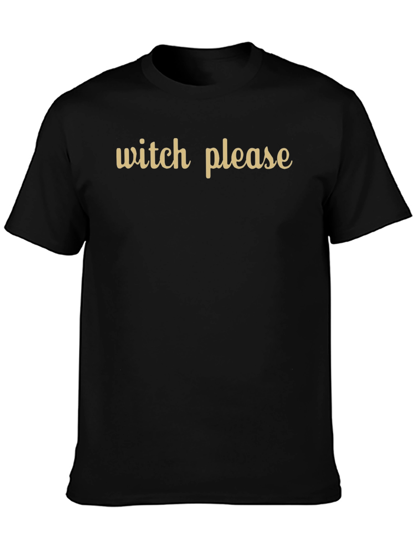 Witch Please Graphic Tee - Black Unisex T-Shirt
