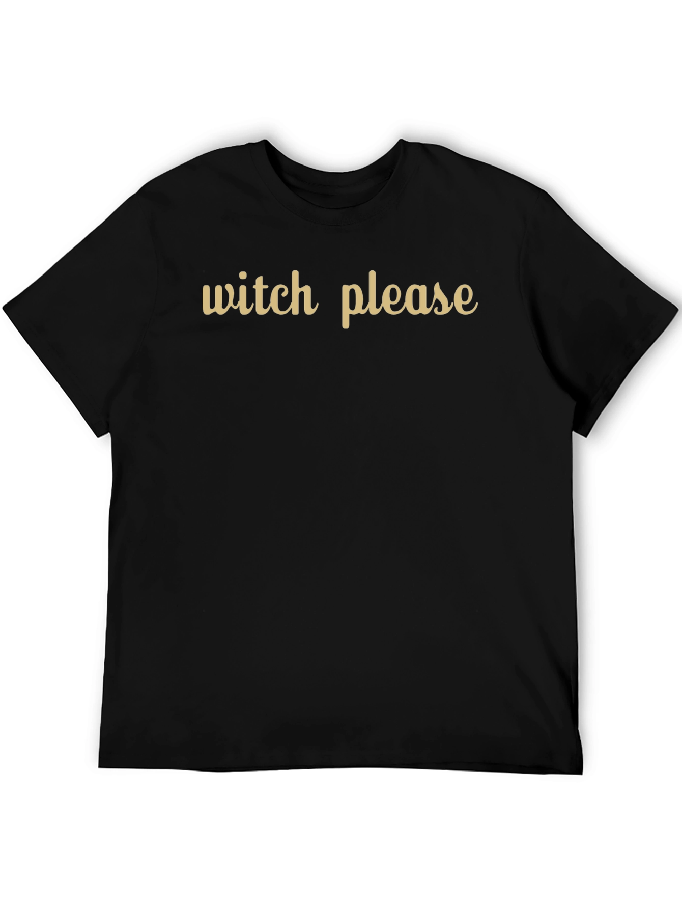 Witch Please Graphic Tee - Black Unisex T-Shirt