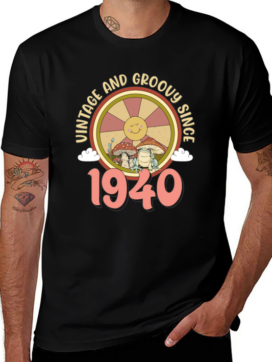 Vintage & Groovy Since 1940 T-Shirt