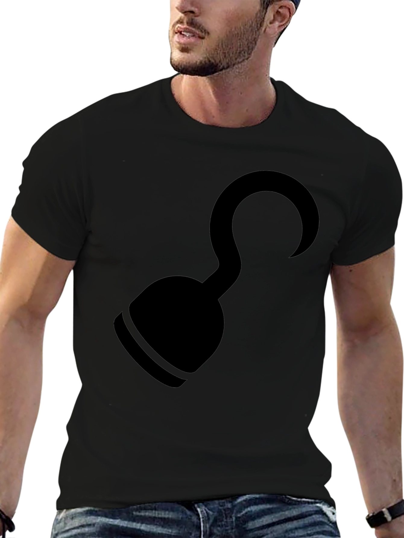 Captain Hook Inspired Black T-Shirt