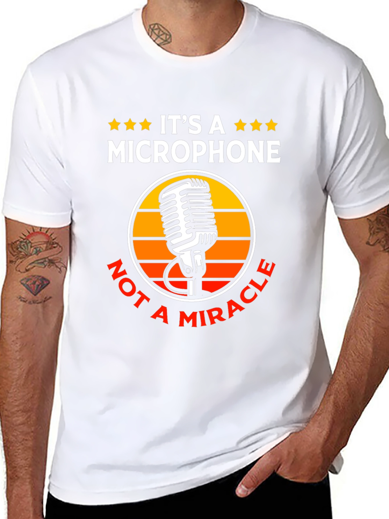 Its a Microphone Not a Miracle T-Shirt