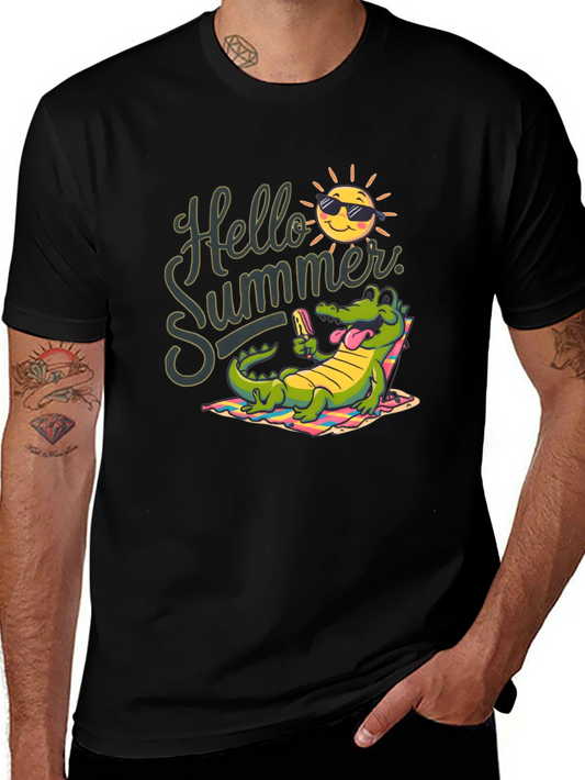 Hello Summer Alligator T-Shirt