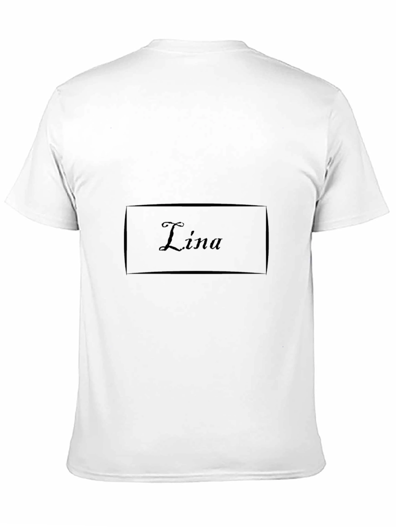 Black Lina Graphic Tee - Stylish Casual Wear