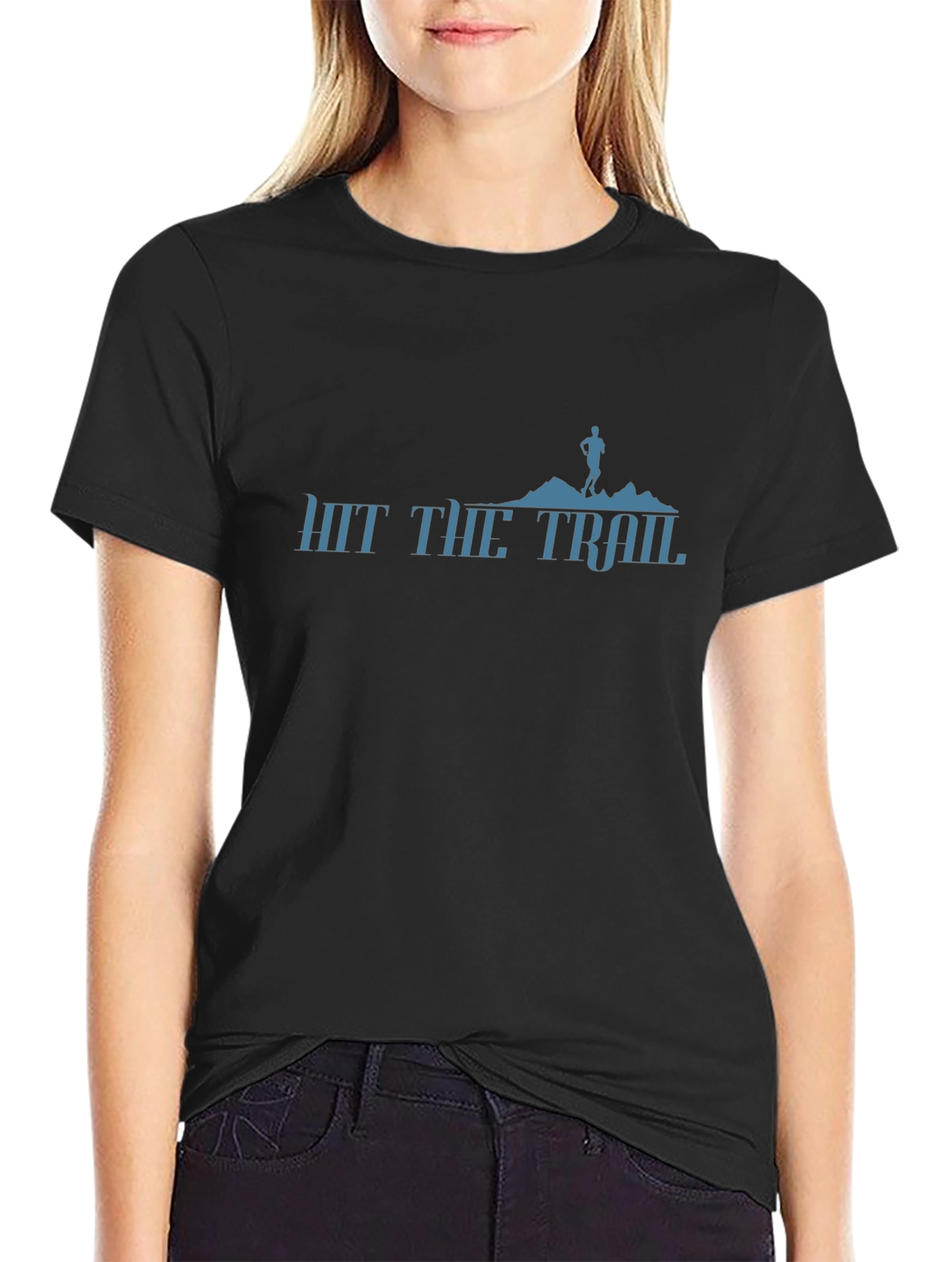 Hit the Trail Running Graphic T-Shirt