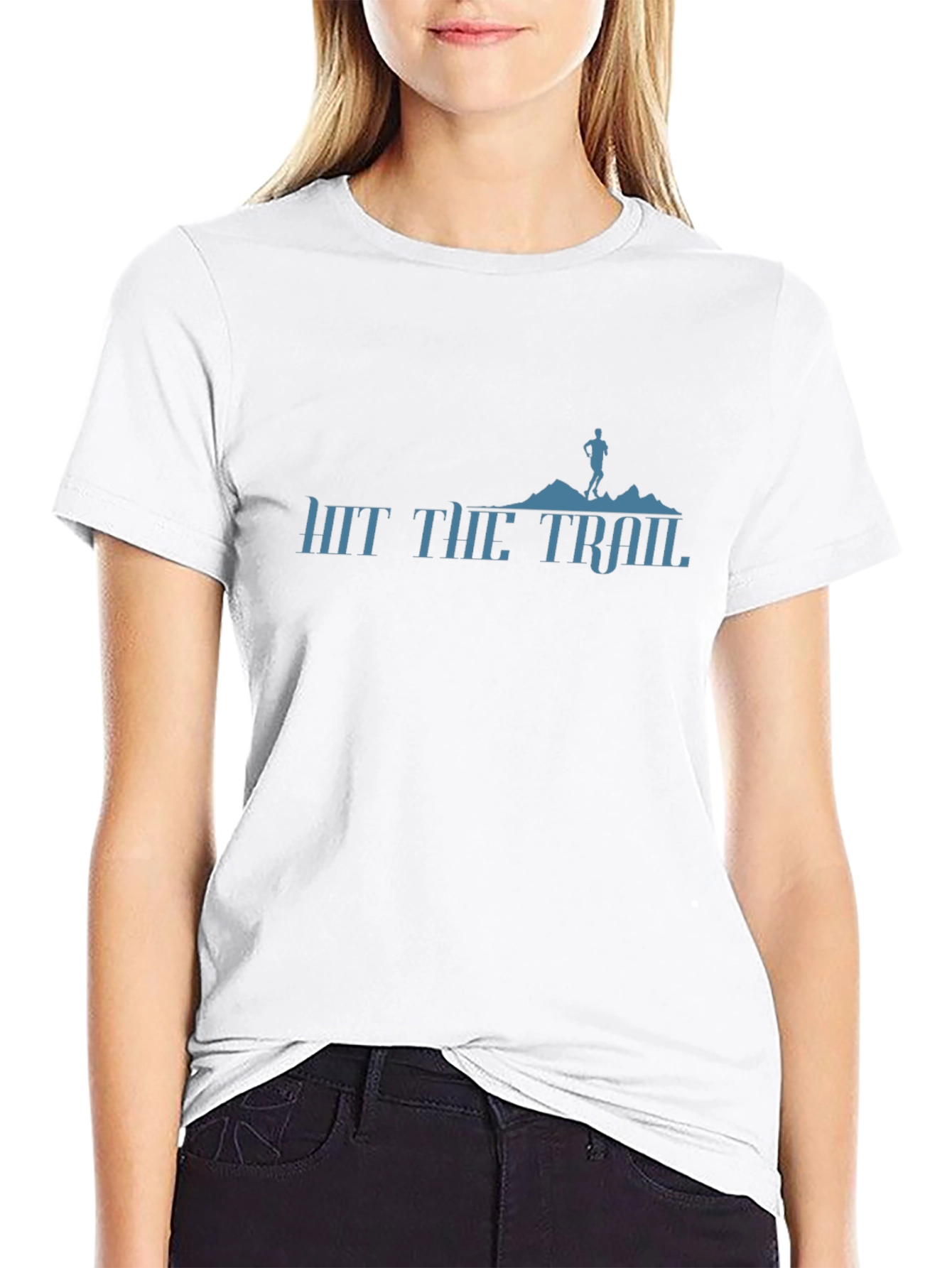 Hit the Trail Running Graphic T-Shirt