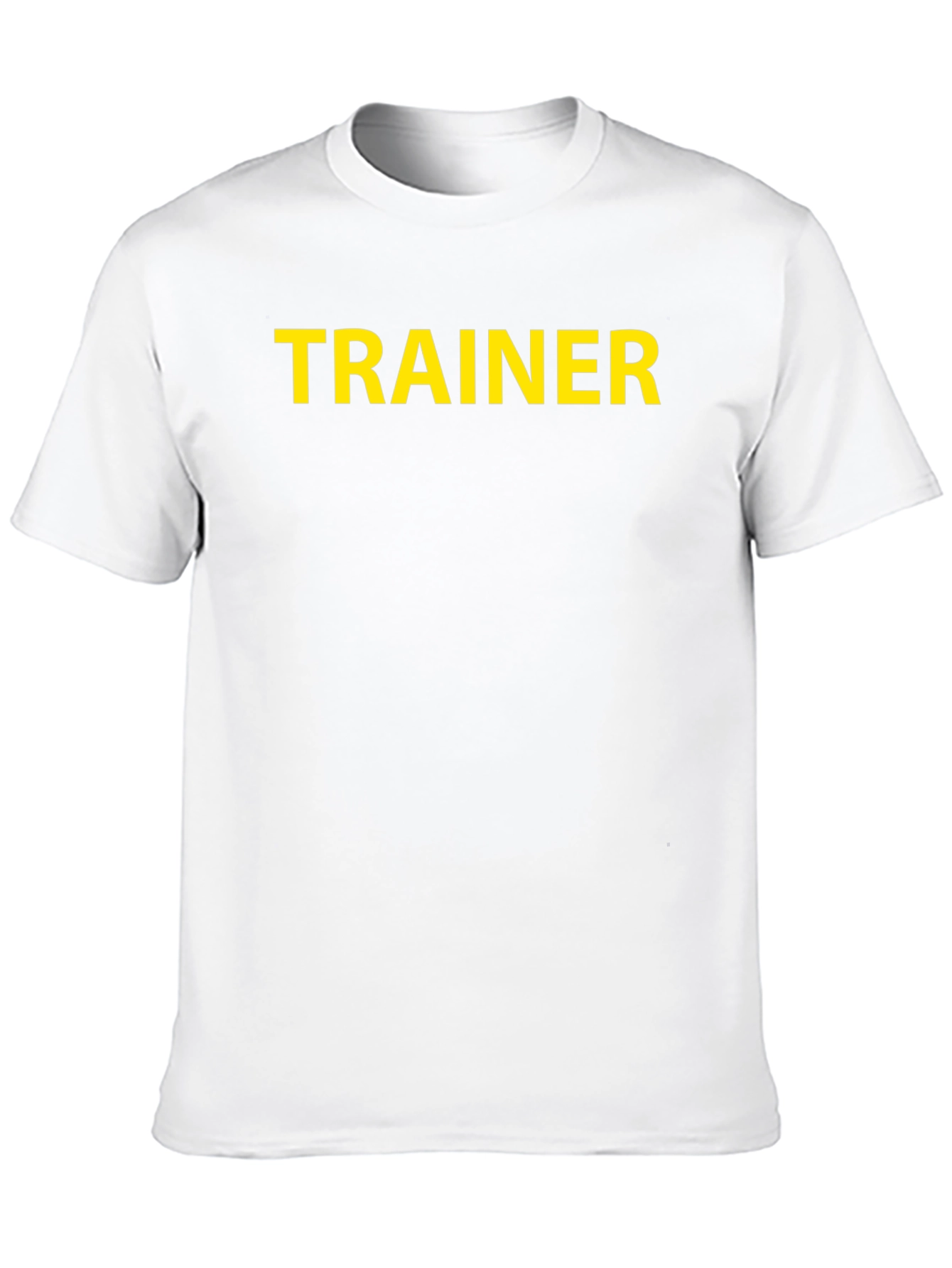 Trainer T-Shirt - Black Crew Neck Tee