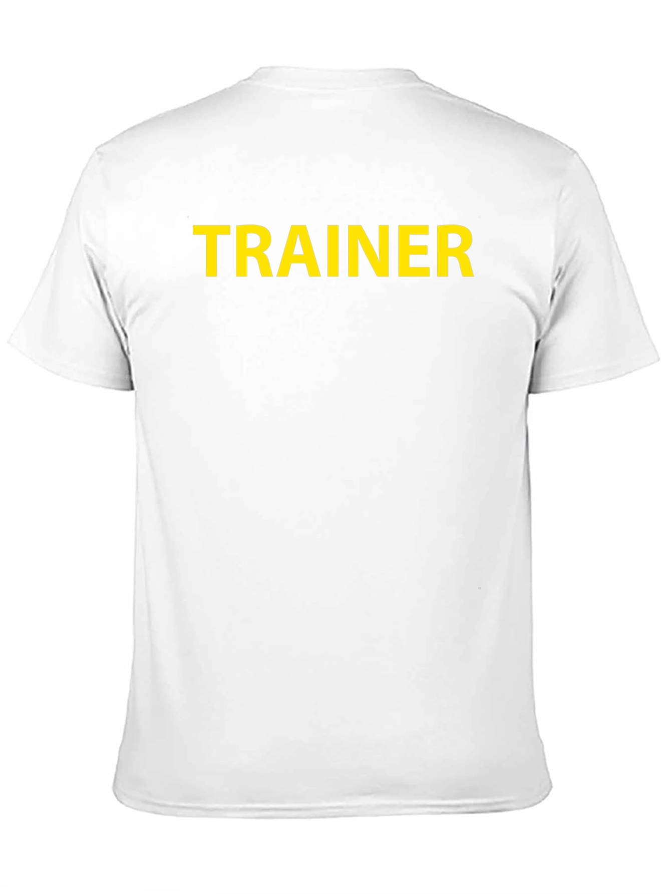 Trainer T-Shirt - Black Crew Neck Tee