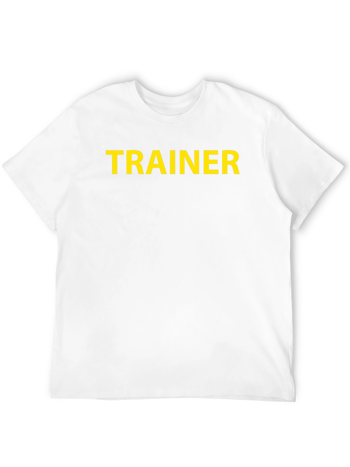 Trainer T-Shirt - Black Crew Neck Tee