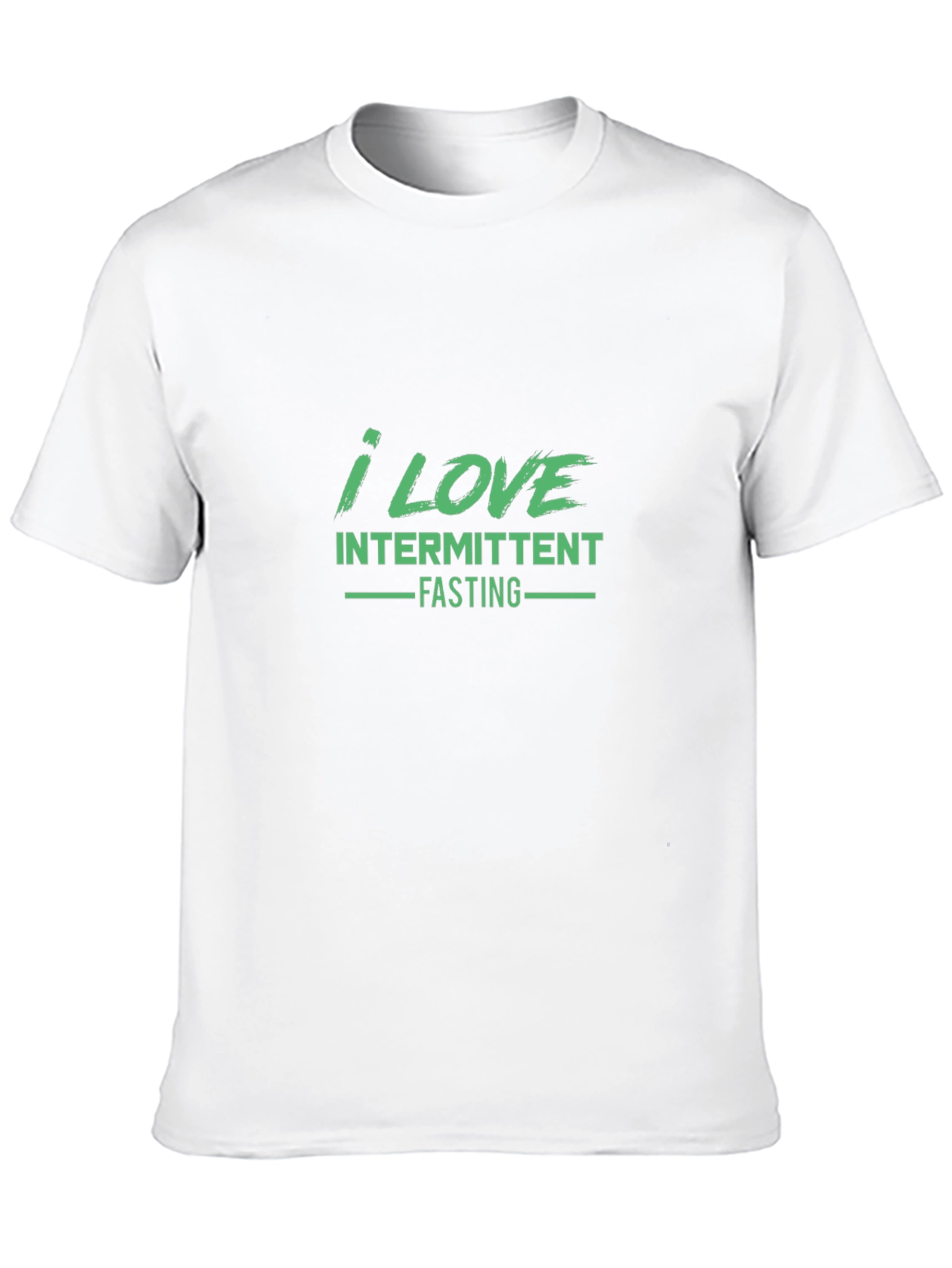 I Love Intermittent Fasting Black T-Shirt
