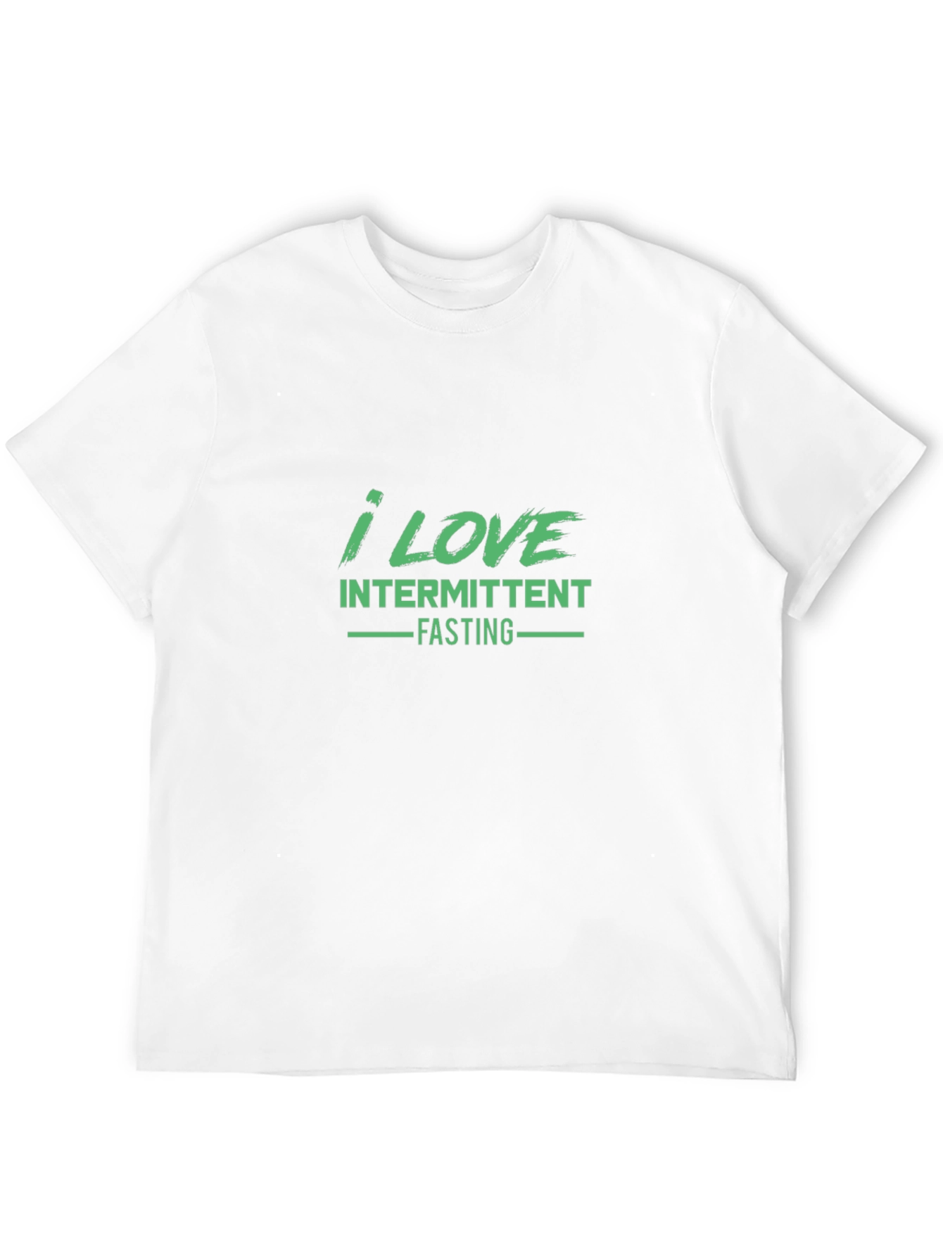 I Love Intermittent Fasting Black T-Shirt