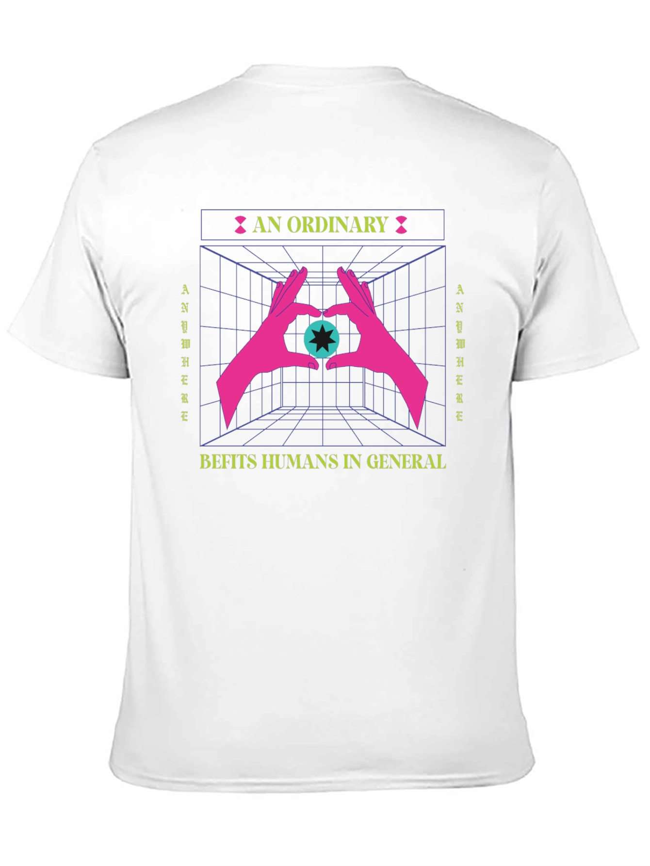 Ordinary Humans Graphic Tee - Black