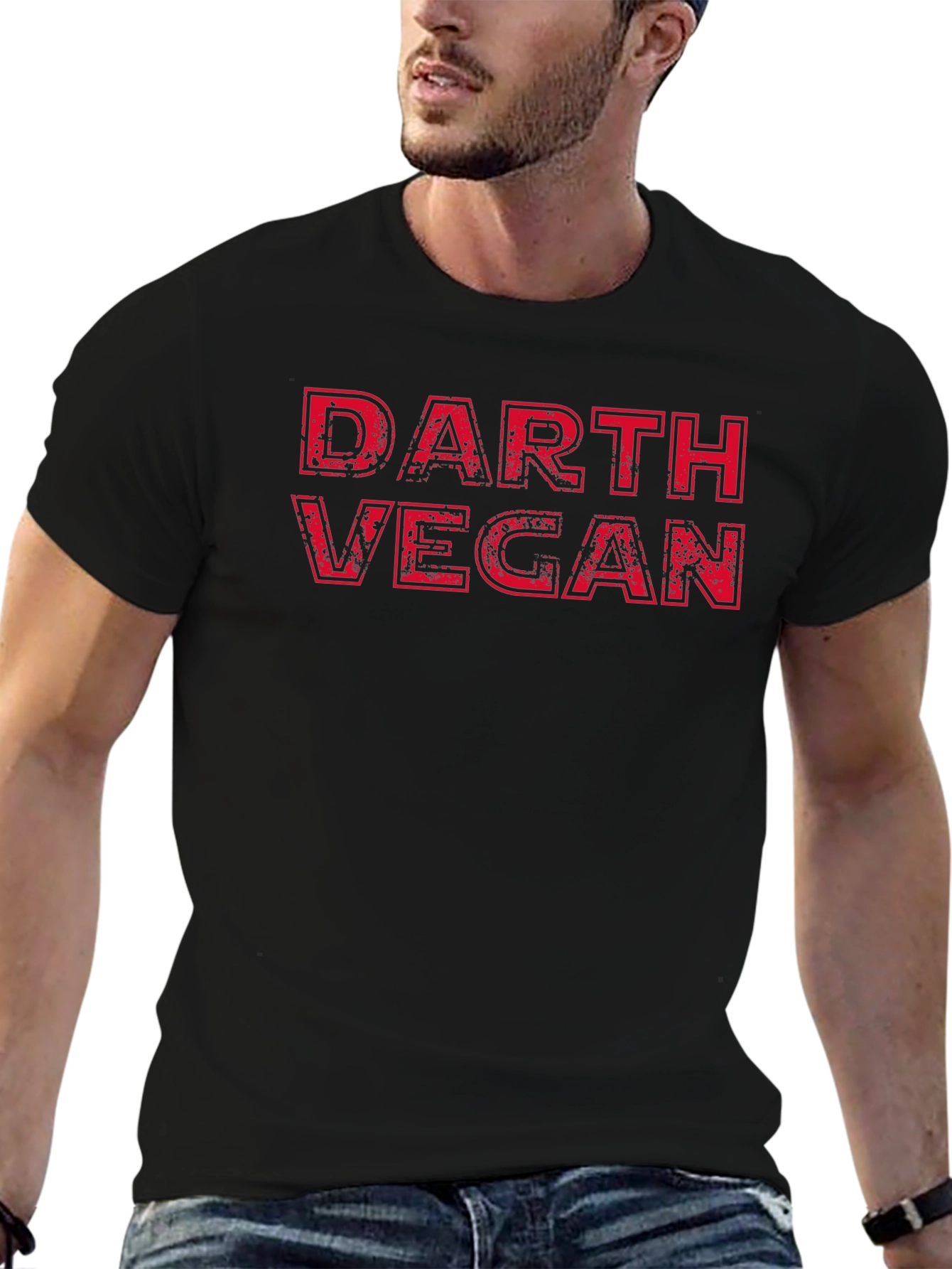Darth Vegan T-Shirt - Funny Star Wars Parody Tee