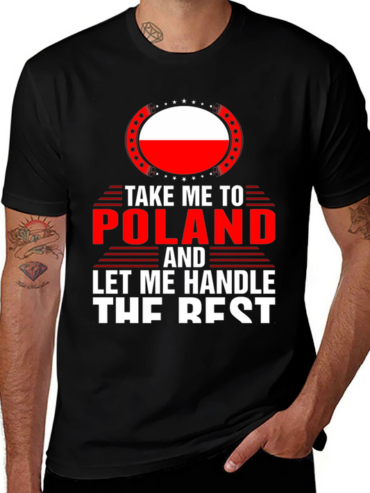 Take Me To Poland T-Shirt Polish Pride Tee