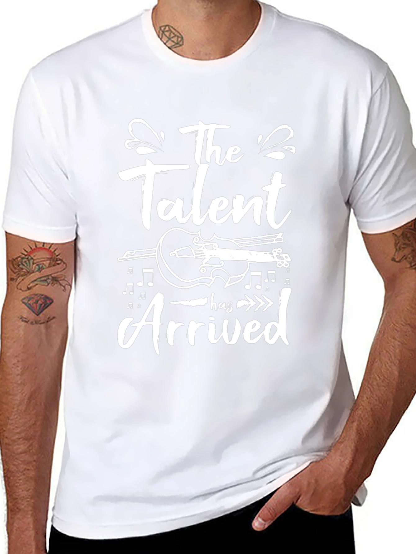 Talent Arrived T-Shirt - Violin Music Tee