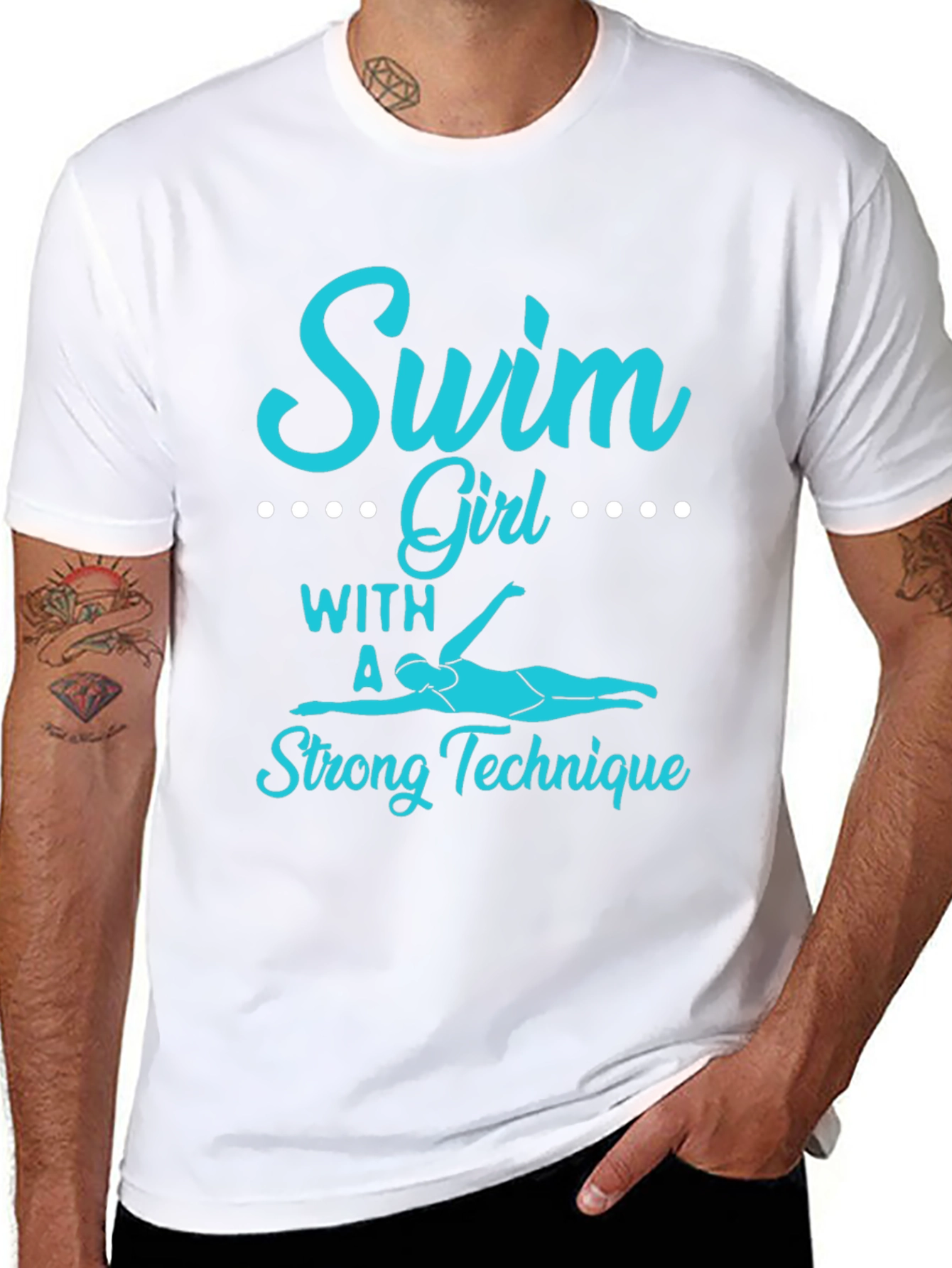 Swim Girl Strong Technique T-Shirt