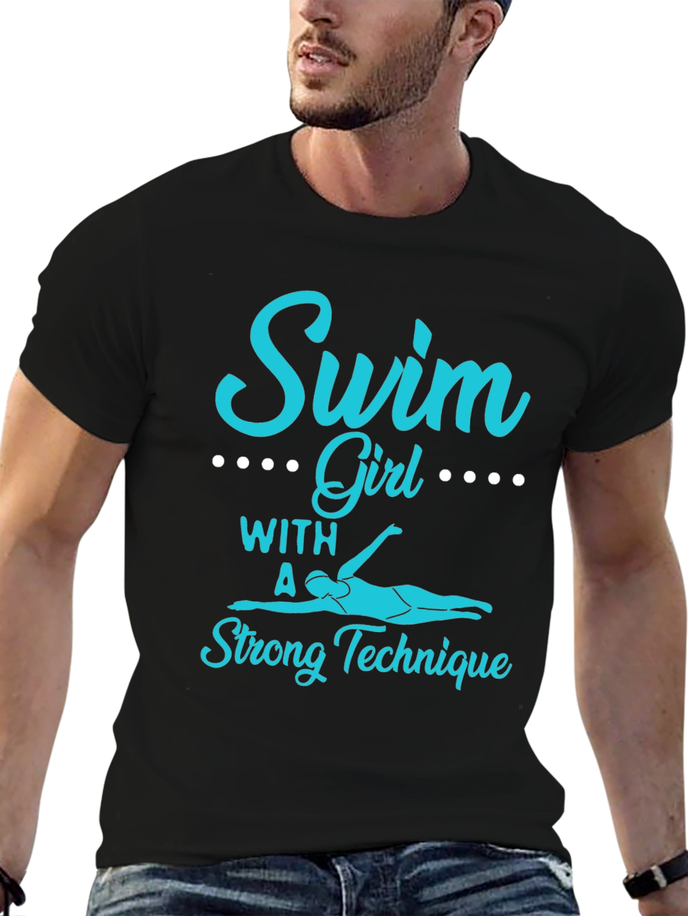 Swim Girl Strong Technique T-Shirt