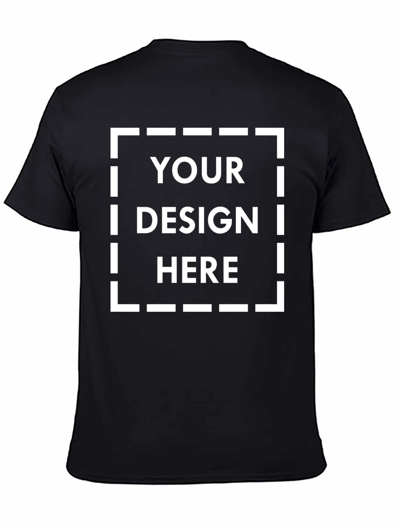 Customizable Black Unisex T-Shirt