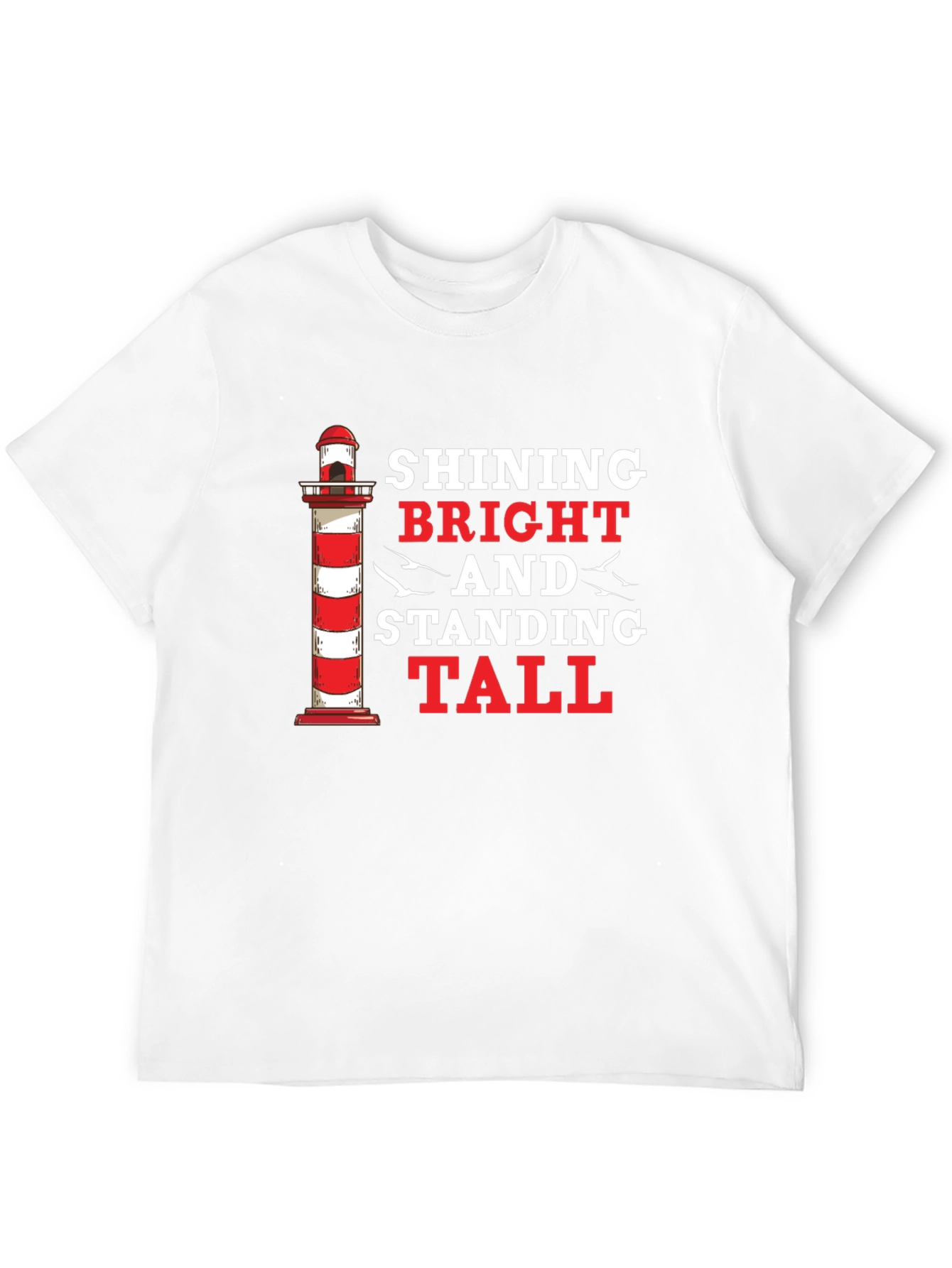 Shining Bright Lighthouse Graphic T-Shirt