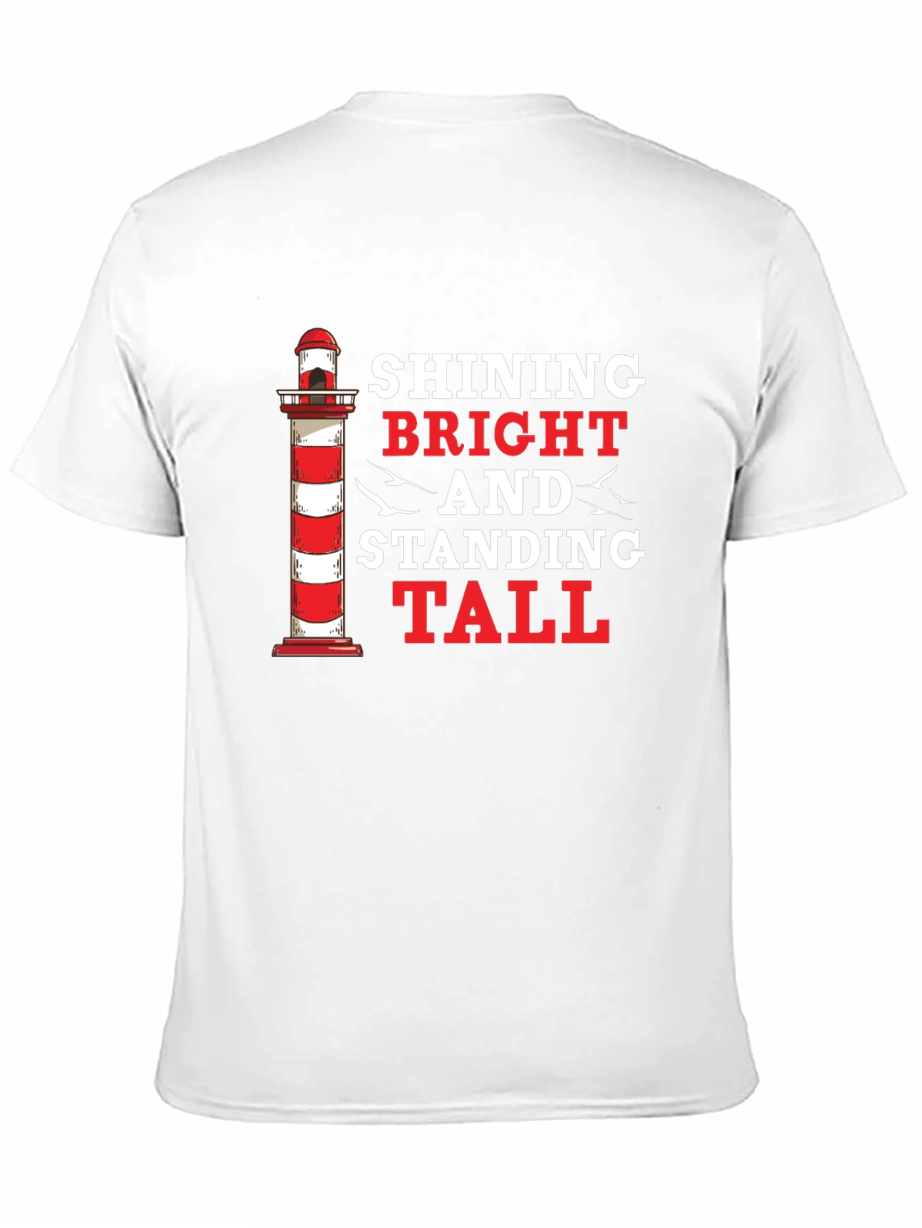 Shining Bright Lighthouse Graphic T-Shirt