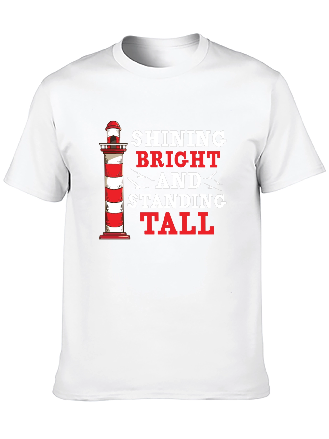 Shining Bright Lighthouse Graphic T-Shirt