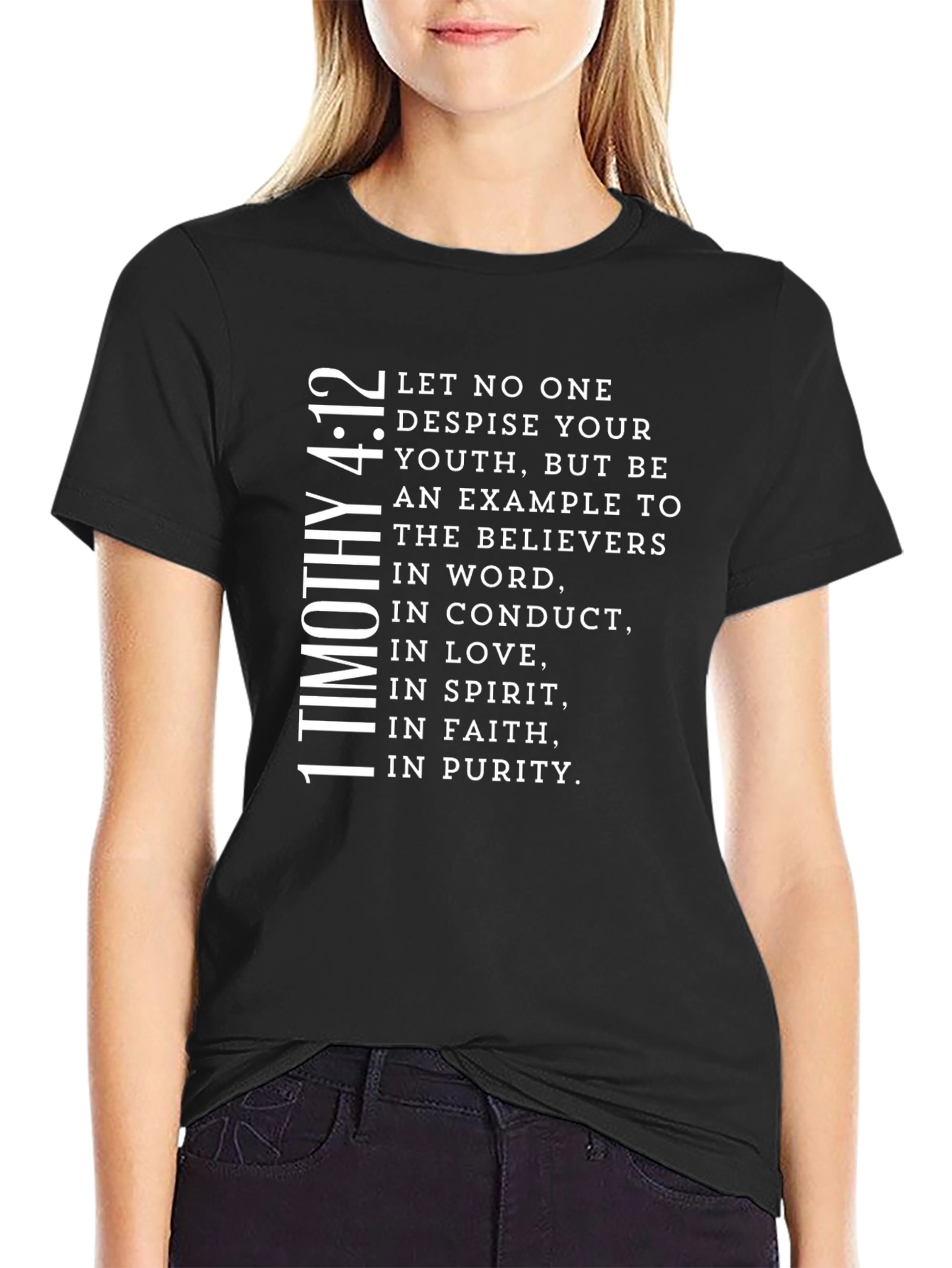 1 Timothy 4:12 Christian T-Shirt