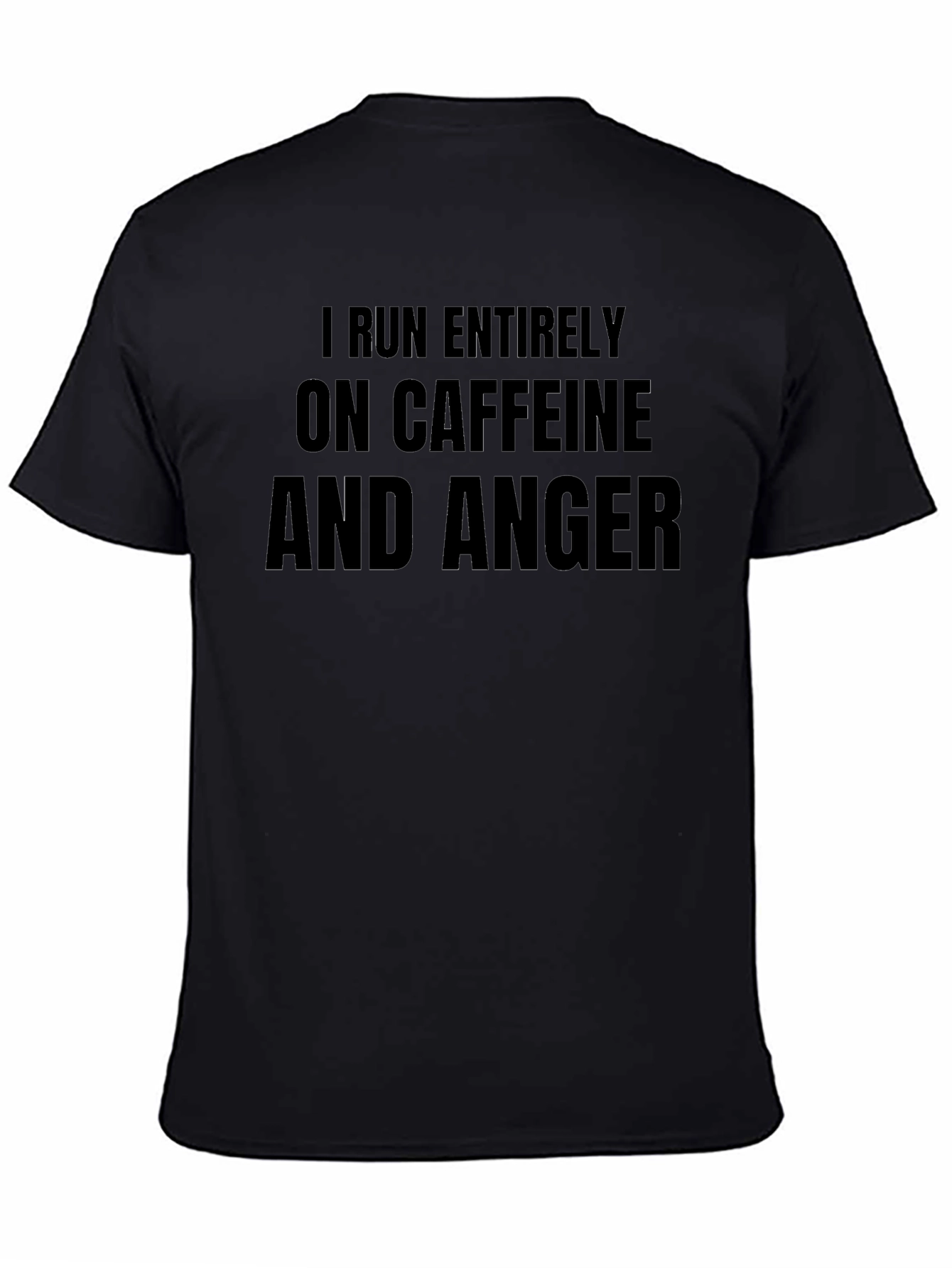 Caffeine & Anger T-Shirt - Funny Slogan Tee