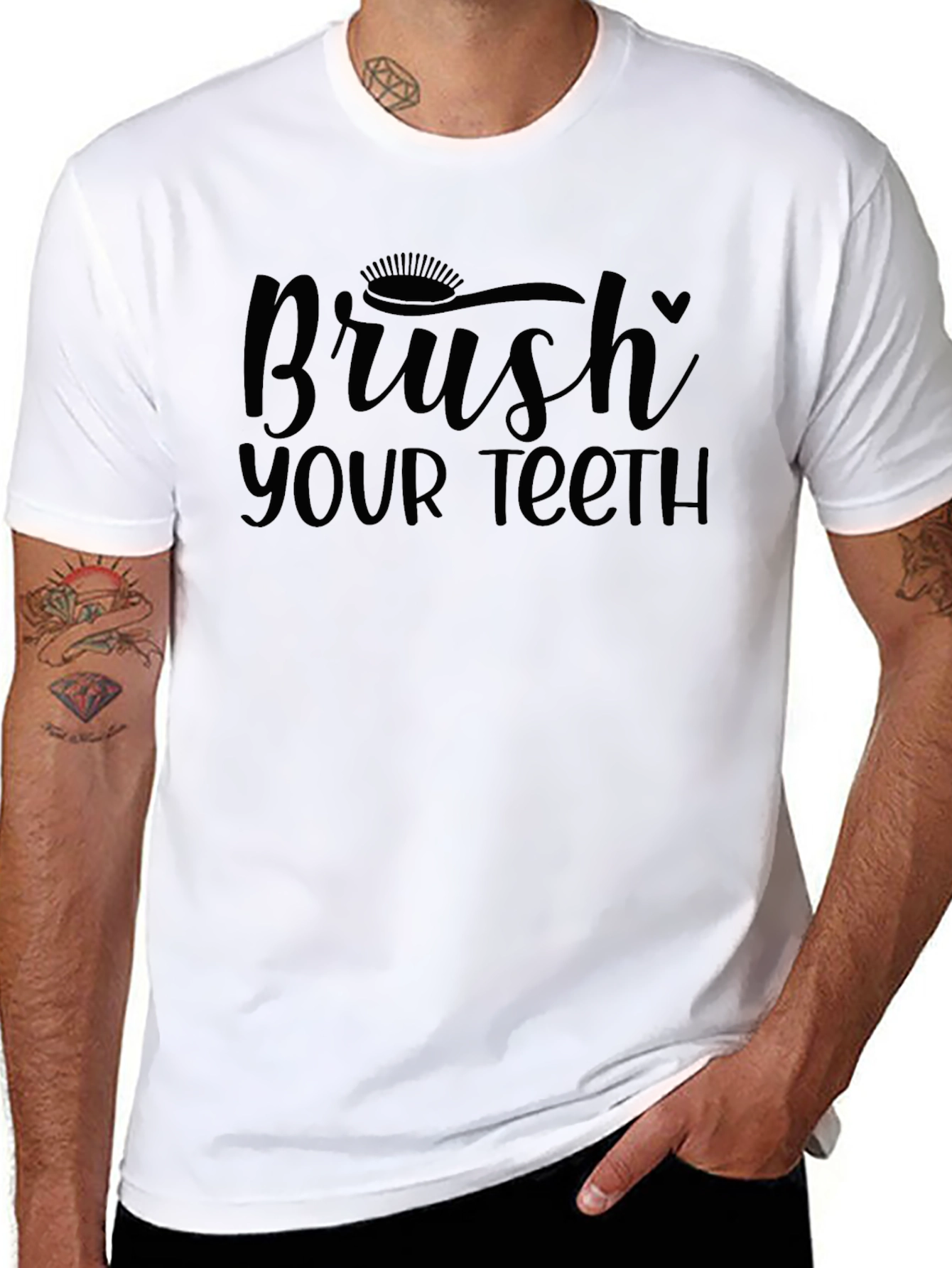Brush Your Teeth Graphic Tee