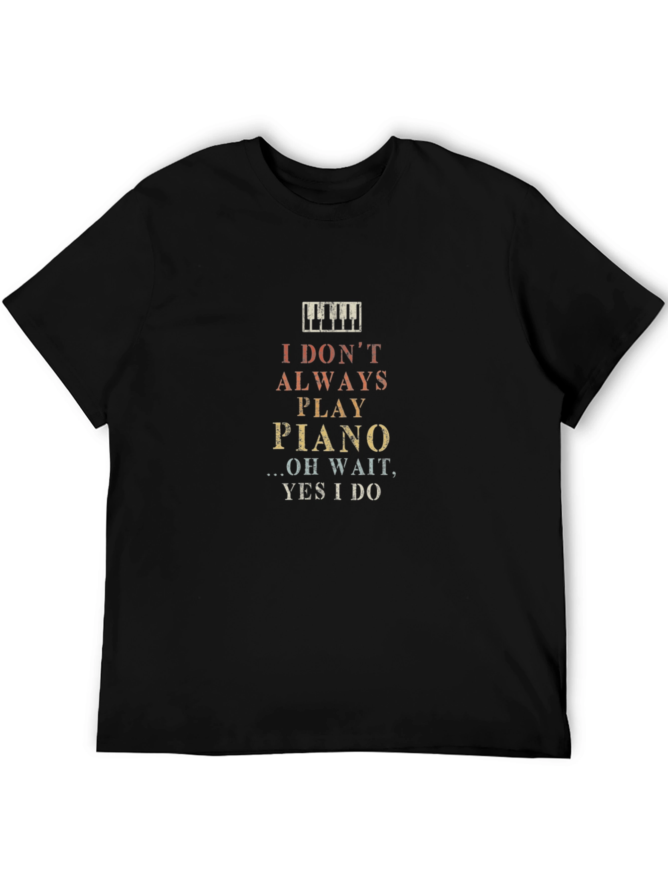 Funny Piano Player T-Shirt