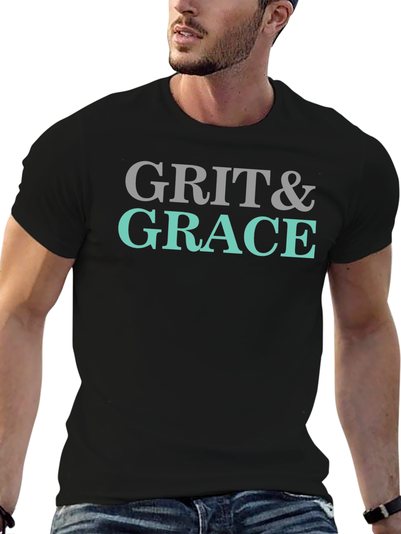 Grit & Grace Graphic Tee - Stylish Comfort