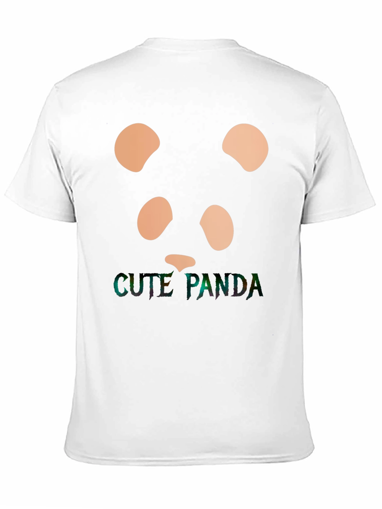 Cute Panda Graphic Tee - Stylish Black T-Shirt