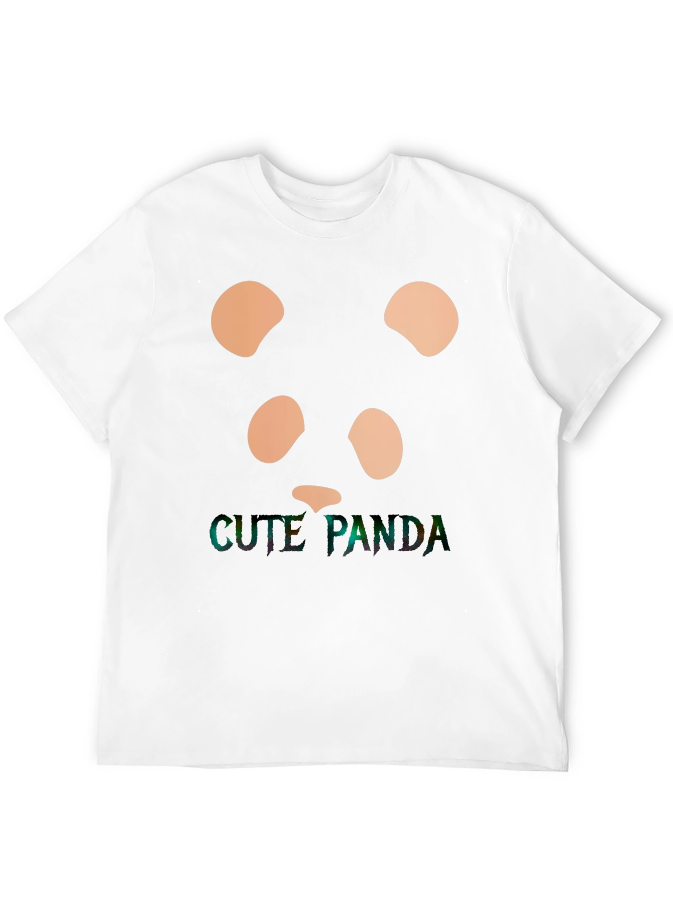 Cute Panda Graphic Tee - Stylish Black T-Shirt
