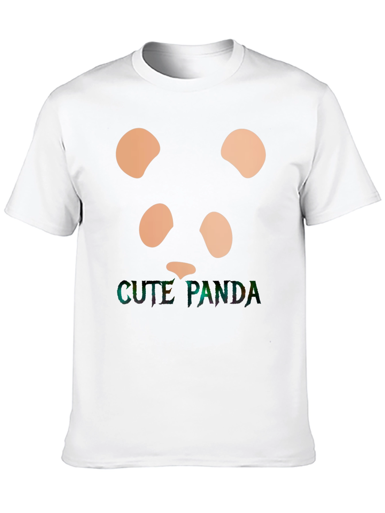 Cute Panda Graphic Tee - Stylish Black T-Shirt