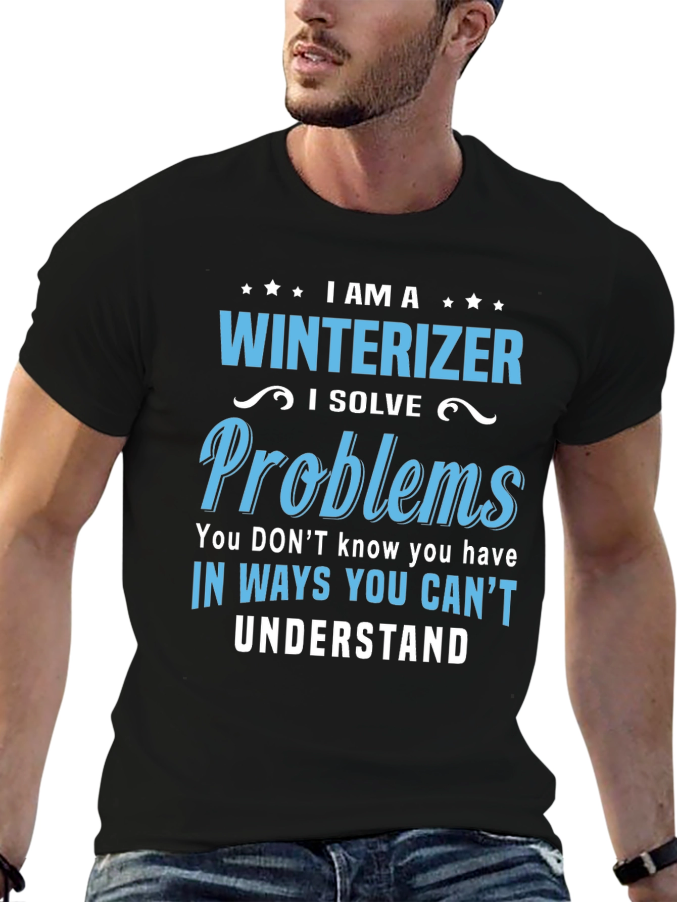 Winterizer Problem Solver Graphic T-Shirt