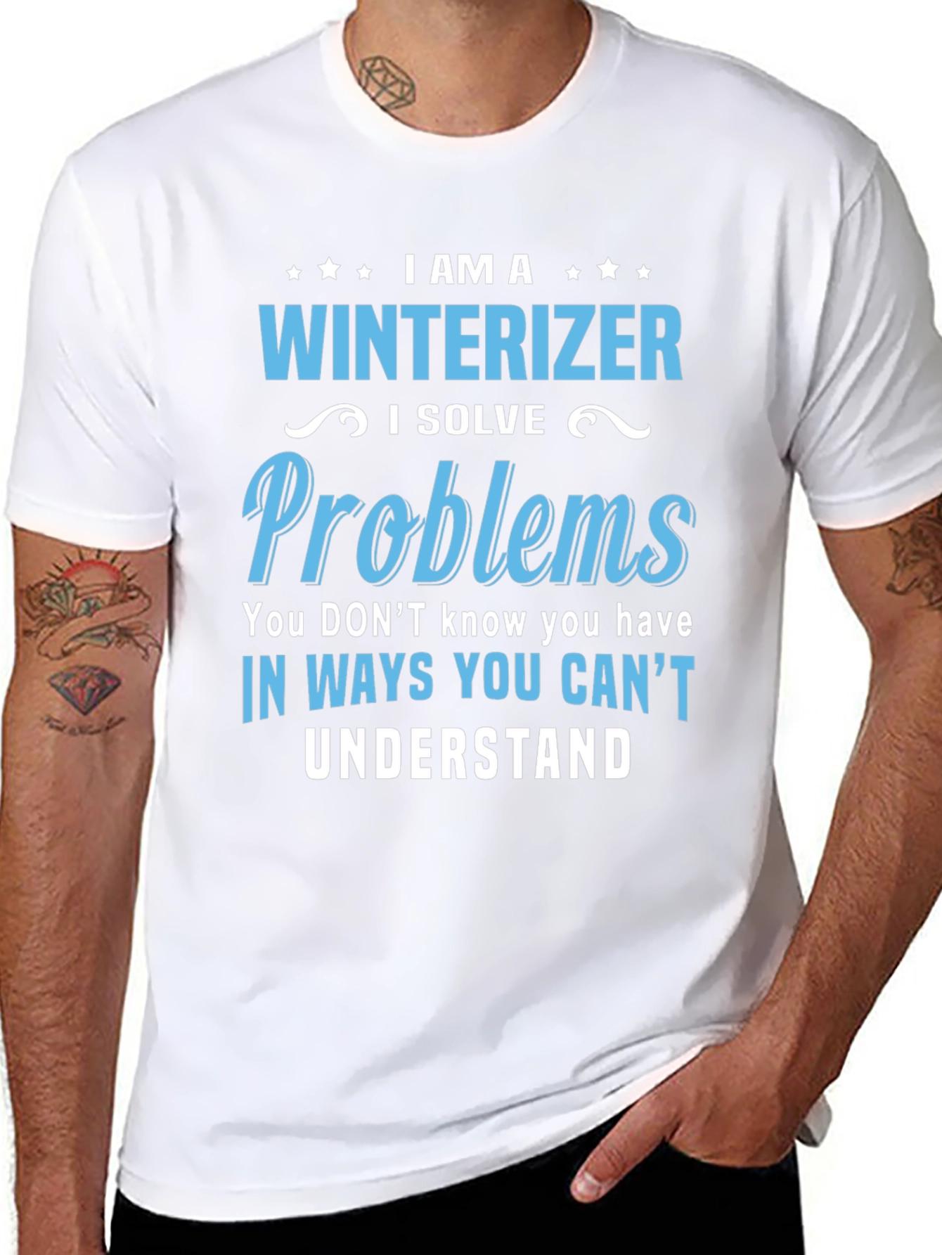 Winterizer Problem Solver Graphic T-Shirt