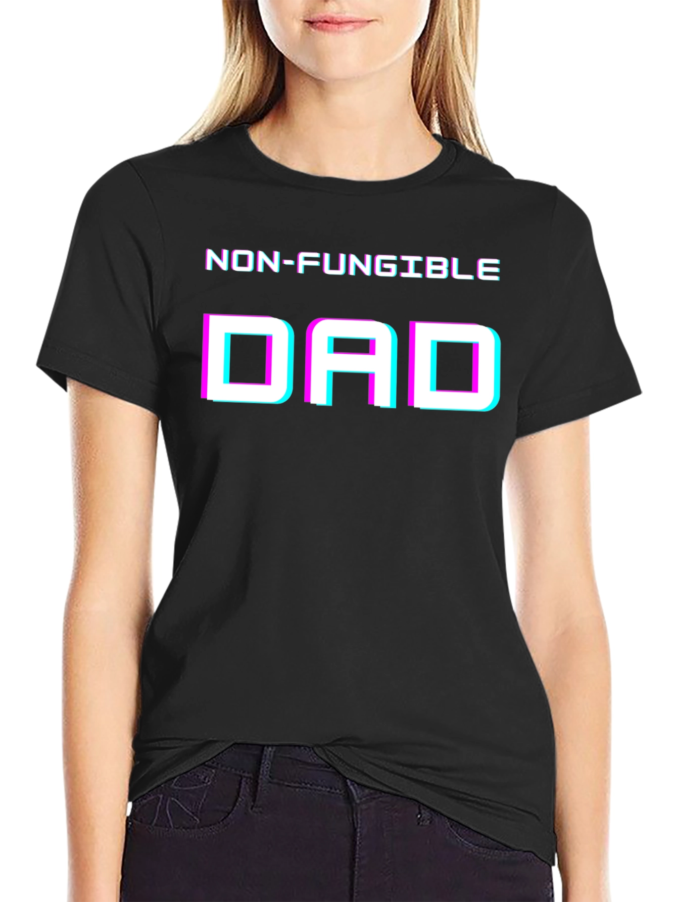 Non-Fungible Dad T-Shirt - Fun Crypto Tee