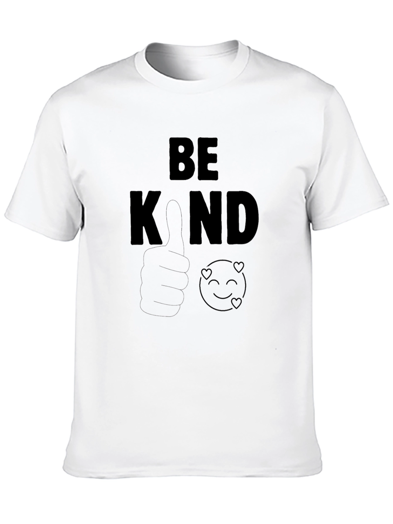 Be Kind Graphic Tee - Soft Cotton Blend