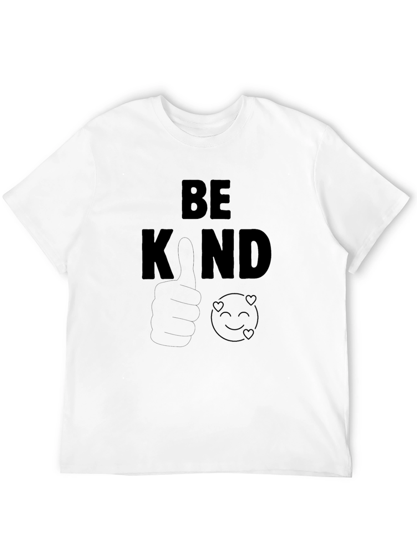 Be Kind Graphic Tee - Soft Cotton Blend