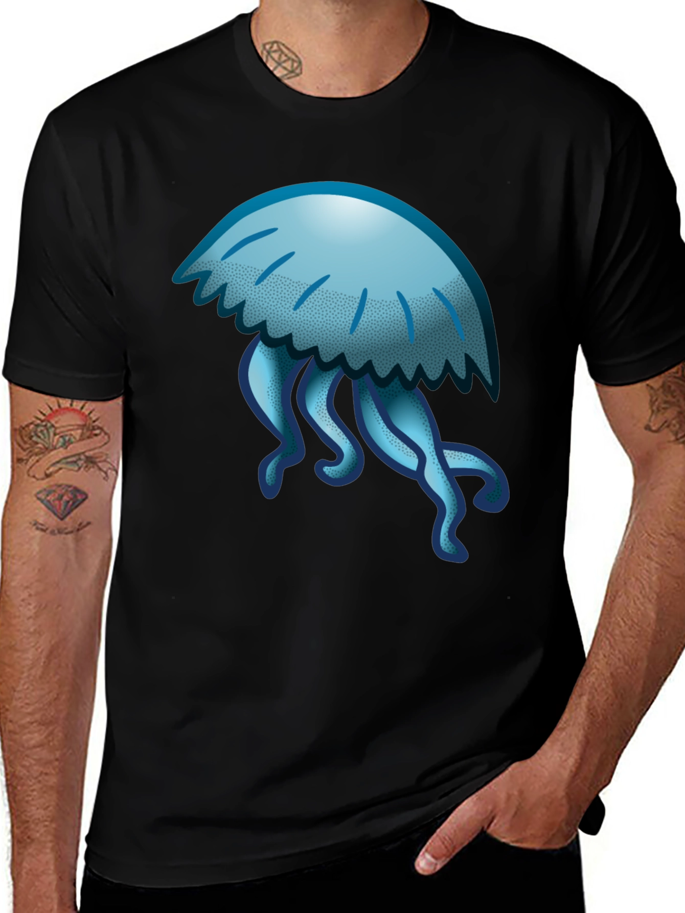 Jellyfish Graphic Tee - Cool Casual Style