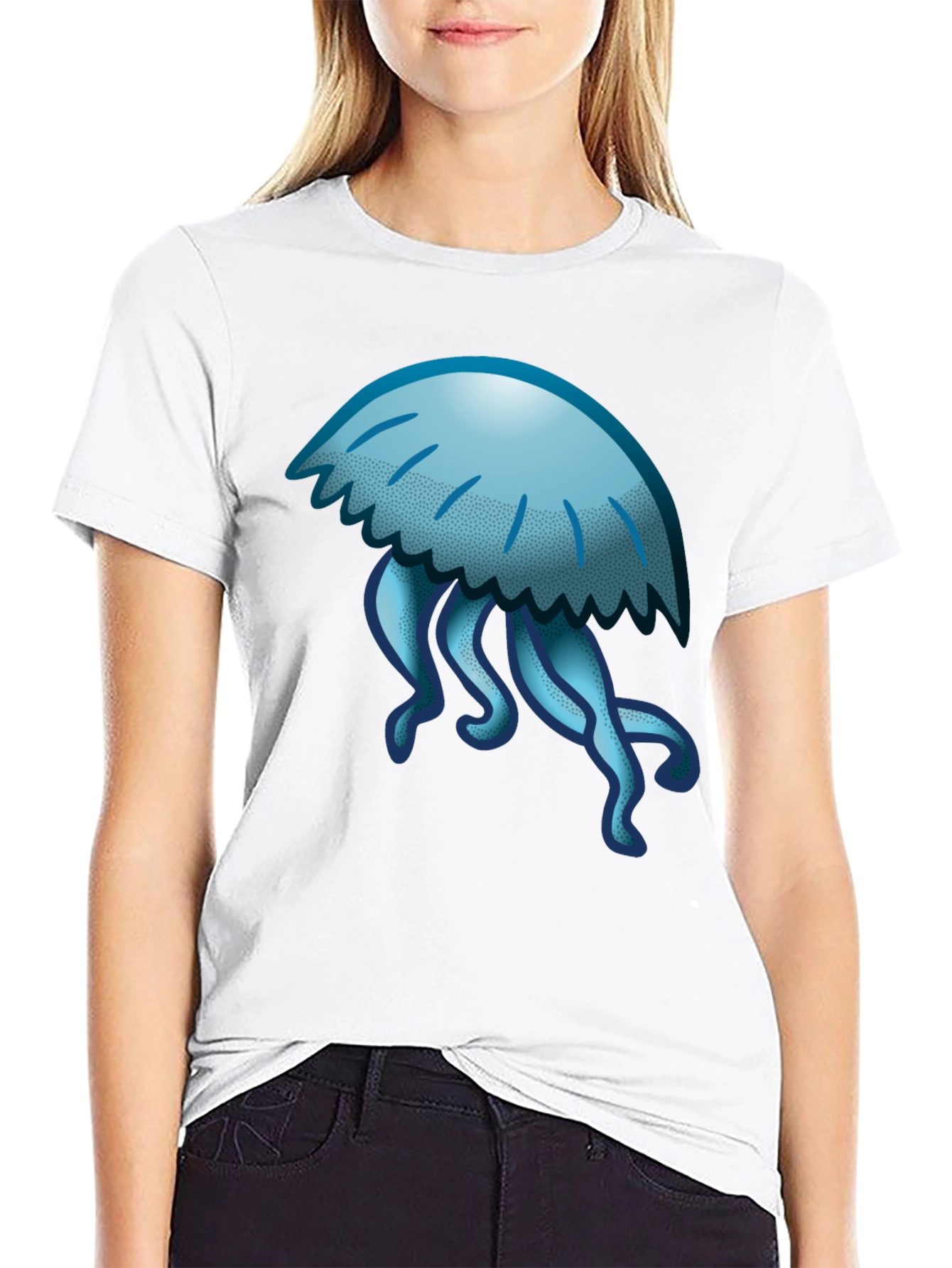 Jellyfish Graphic Tee - Cool Casual Style