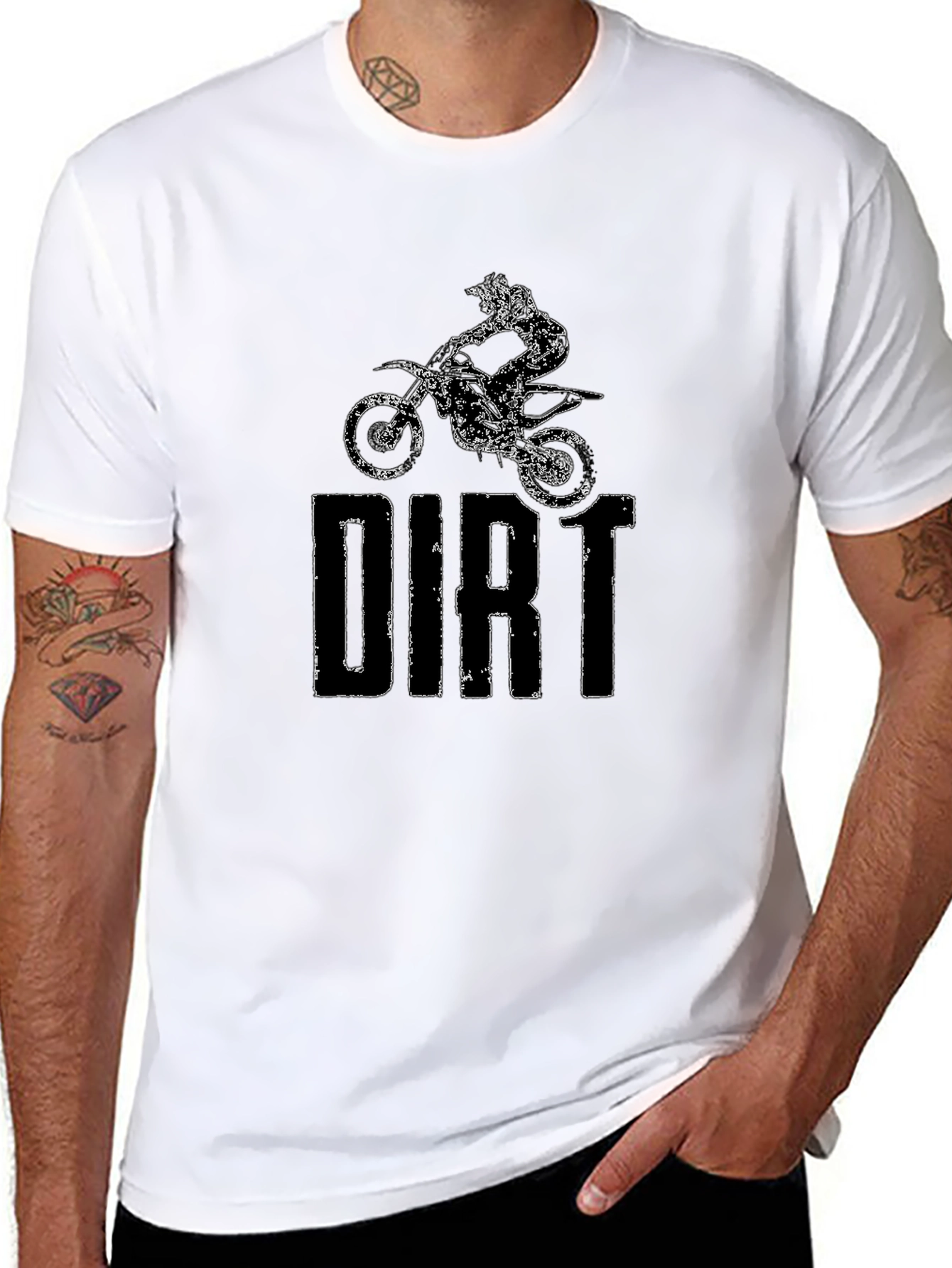 Dirt Bike T-Shirt - Motorcross Style Tee