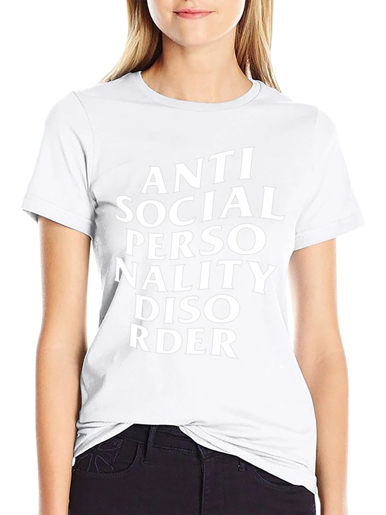 Anti Social Personality Disorder Black T-Shirt