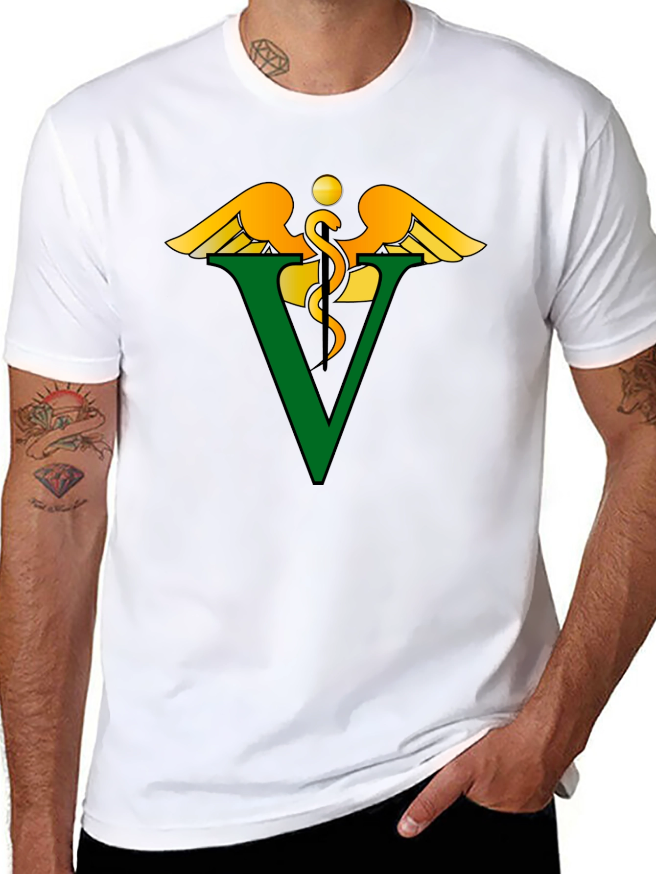 Veterinary Symbol Graphic Tee