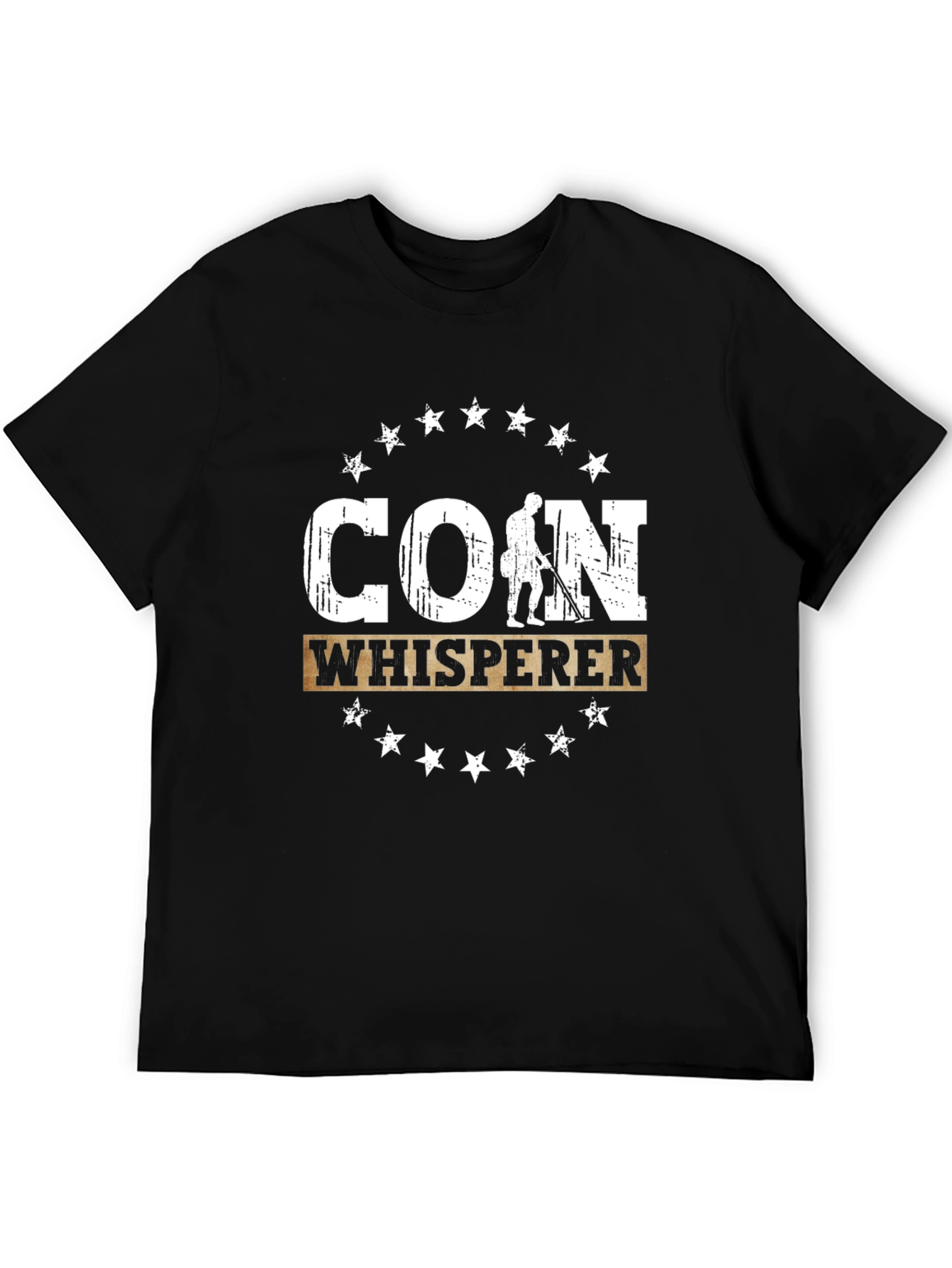 Coin Whisperer Black T-Shirt