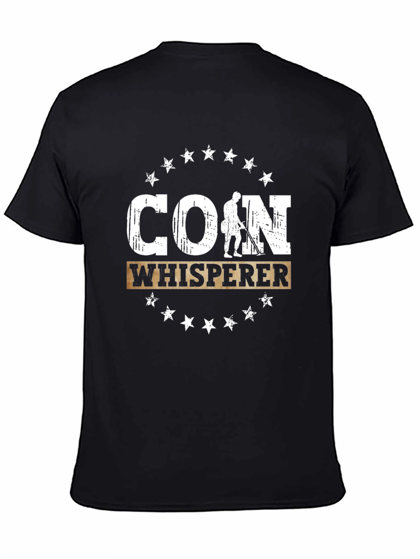 Coin Whisperer Black T-Shirt