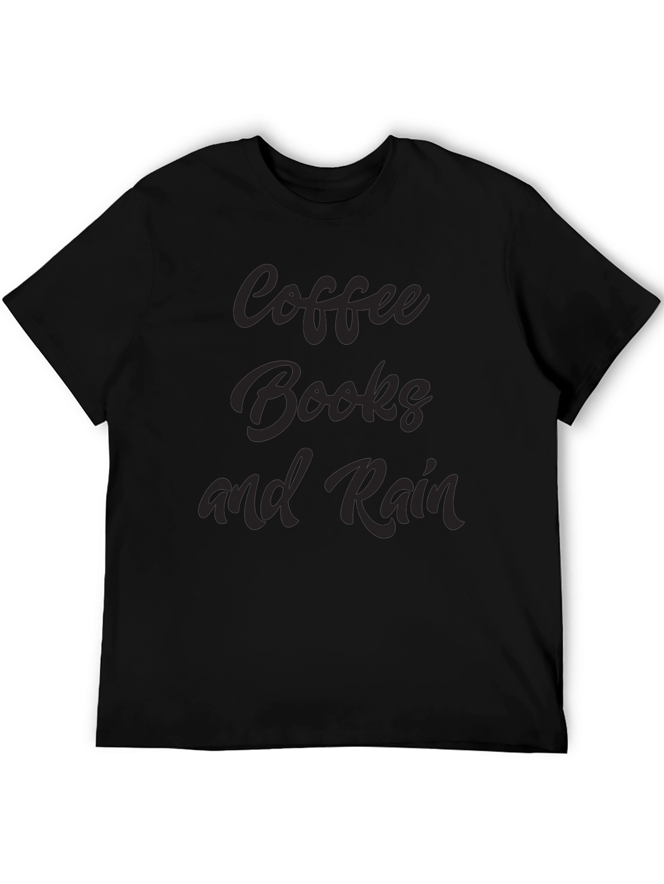 Coffee Books and Rain Graphic Tee