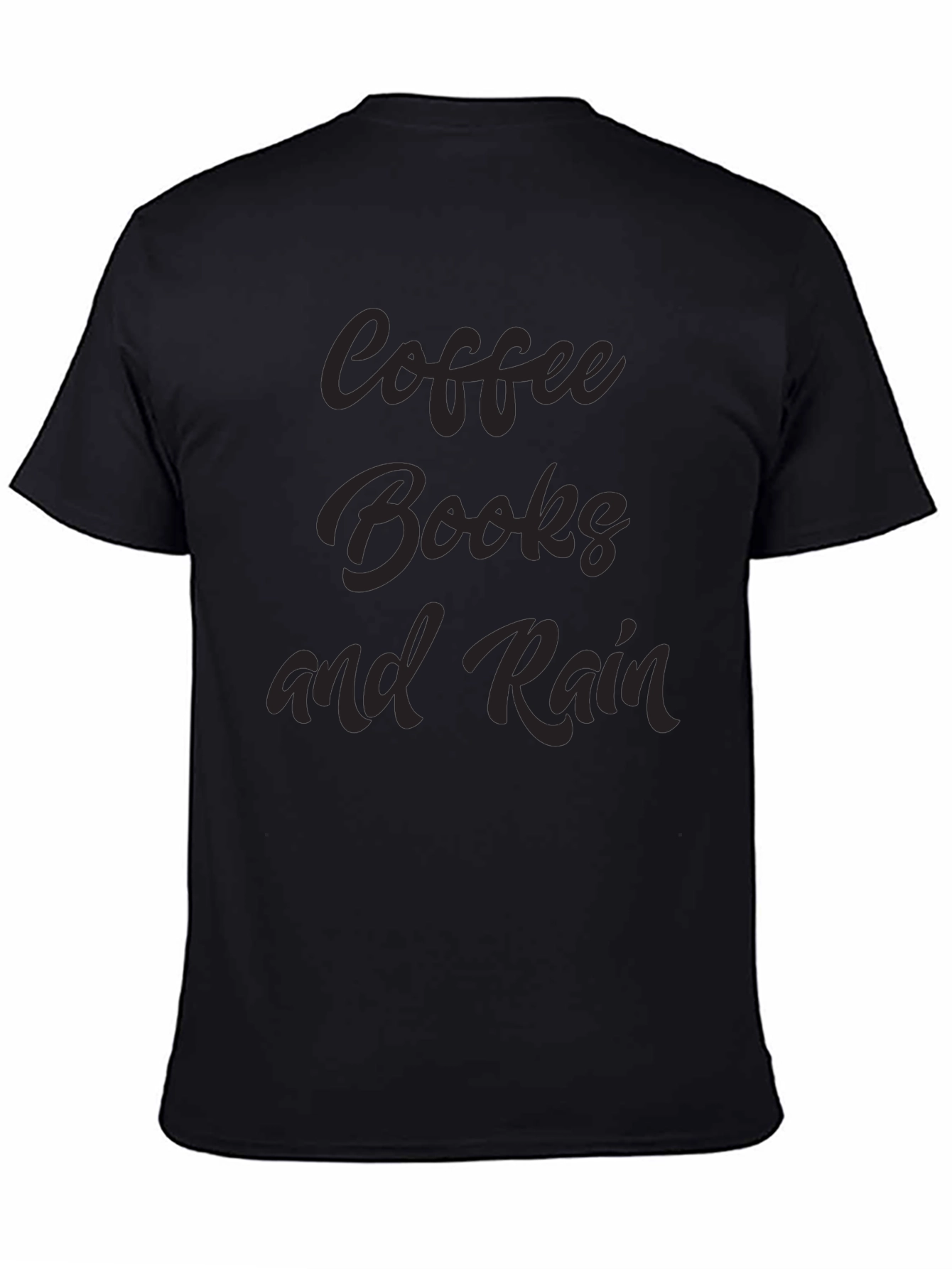 Coffee Books and Rain Graphic Tee