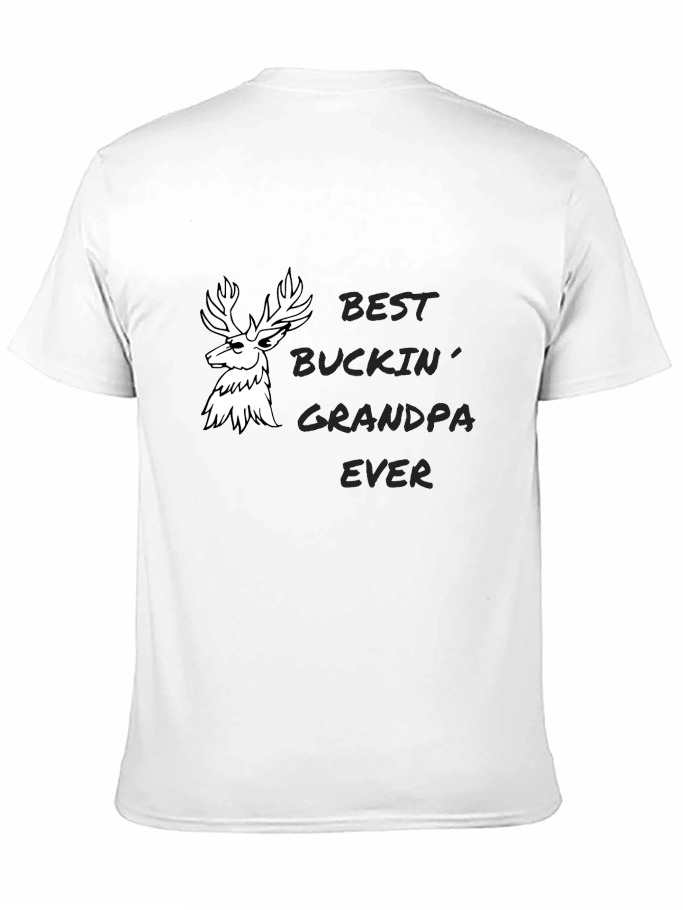 Best Buckin Grandpa Ever Graphic Tee